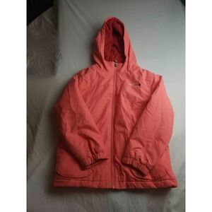 Swiss Tech Puffer Jacket Girls M 7-8 Pink Full Zip Winter Athleisure Gorpcore